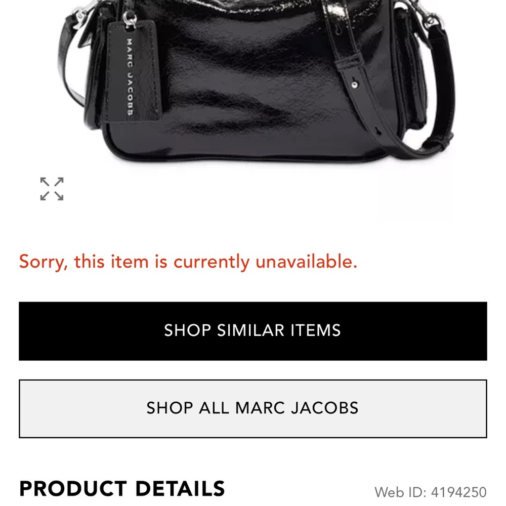 Marc Jacobs Soft Box 23 Black Leather Handbag w/2 STRAPS, 1 leather, 1 logo - Picture 13 of 13